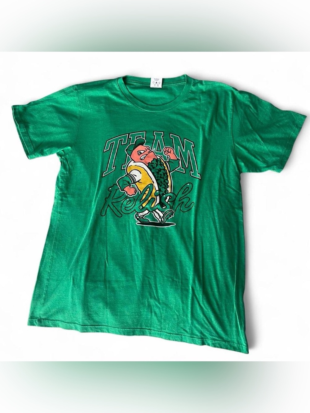 Team Relish Green Graphic Tee